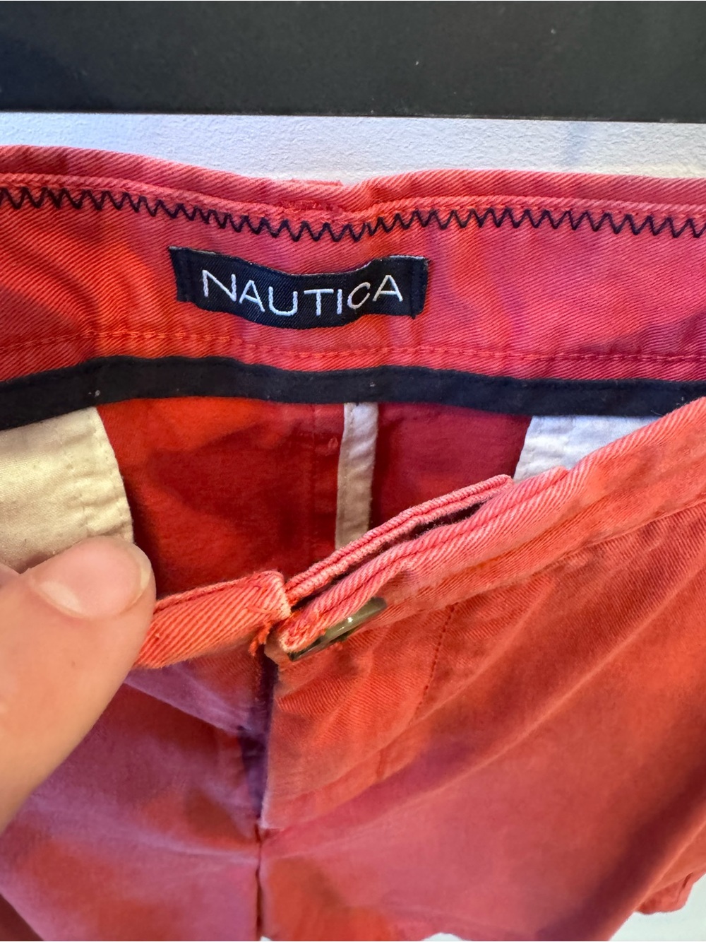 Nautica Bright Coral Chino Shorts